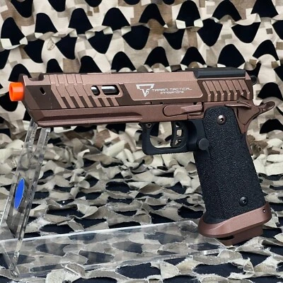 Jag Arms TTI Sand Viper Hi Capa Gas Blowback Airsoft Pistol (High Grade)- Bronze