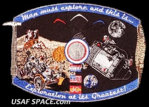 Apollo 15 Spirit Commemorative 5" Tim Gagnon ORIGINAL AB Emblem NASA SPACE PATCH - Picture 1 of 1