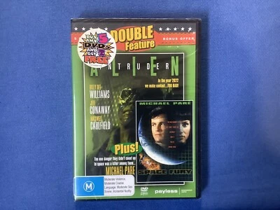 Alien Intruder ,Space Fury DVD 2 Movies  Billy Dee Williams Brand New Sealed - Image 1 of 2