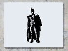 Batman Supereroe Crimine Fighter Justice League Adesivo Artistico da Parete Foto