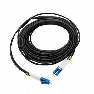 40M LC a LC UPC Duplex Modo Único Negro Blindado Fibra de PVC Cable-865 - Imagen 1 de 1