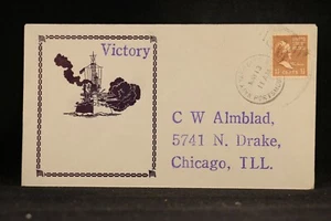 New Hampshire: Navy Yard Building 95 Br 1942 Ship Cover, DPO Rockingham Co - Picture 1 of 2