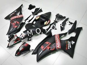 Kit de carenado de carrocería molde de inyección ABS negro mate rojo para YZF R6 2008-2016 - Imagen 1 de 9