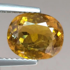 2.35cts Amazing Oval Golden Brown Natural Dravite Tourmaline Loose Gemstones - Picture 1 of 3