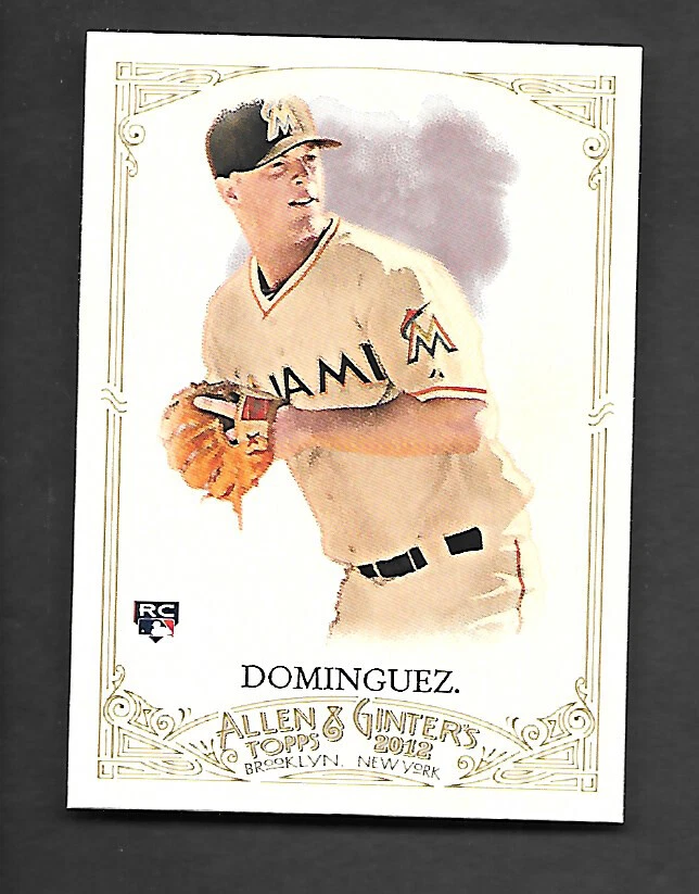 MATT DOMINGUEZ 2012 ALLEN & GINTER SP #344 MIAMI MARLINS - Image 1 of 1