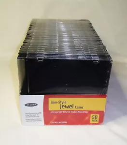 Belkin Slim Style Jewel Cases For CD's, DVD's 50 Pack (P56633) - Picture 1 of 6
