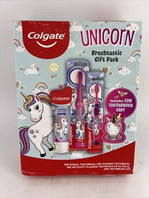 Colgate Kids Unicorn Brushtastic Gift Pack - Toothpaste, Toothbrush and Cup Set - Image 1 of 3