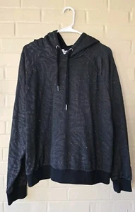 Ariat Womens Animal Instincts Zebra Print Hoodie Sweatshirt Size XL Sparkle - Picture 1 of 4