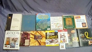 LOT OF 13 ASSORTED GENERAL REFERENCE STYLE BOOKS - Picture 1 of 5