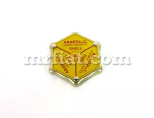 Fiat 124 Abarth Oil Cap New - Foto 1 di 1