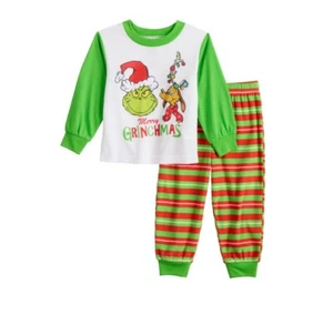 NEW Toddler Jammies For Your Families® Grinch Pajama Set Size 2T NWT Fast Ship - Picture 1 of 8