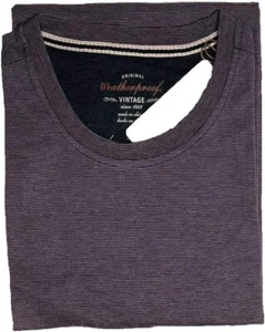 NWT Weatherproof Vintage Men's Premium Crew Neck Shirt Cotton Purple Size L - Picture 1 of 1