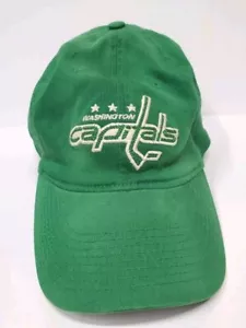 Washington Capitals Hat NHL Size L/XL Green St Patricks Reebok - Picture 1 of 9
