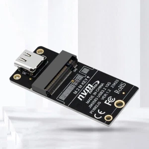 M.2 To Type-C HDD Case Adapter Board USB3.2 10Gbps for 2230 2242 2260 2280 SSD - Afbeelding 1 van 10