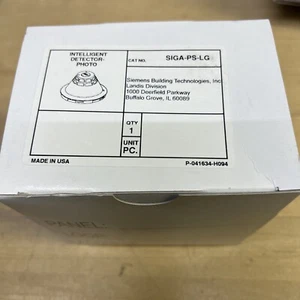 Siemens Detector Inteligente-Foto SIGA-PS-LG ALARMA CONTRA INCENDIOS SIEMENS DE HUMO - Imagen 1 de 1