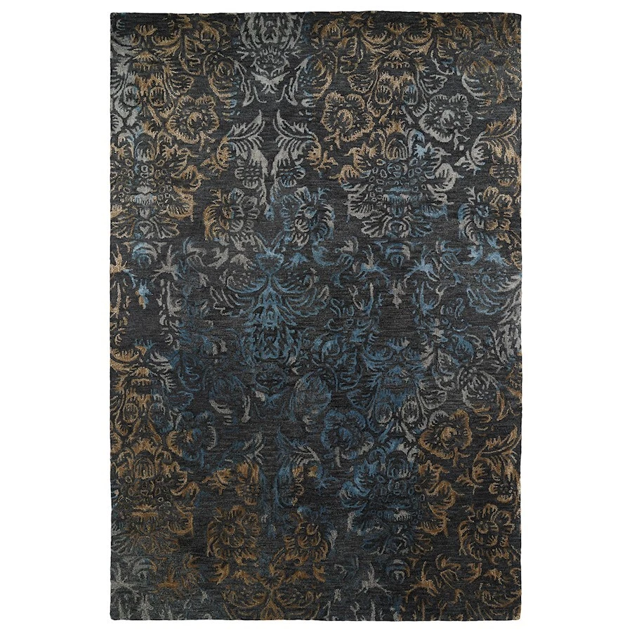Kaleen Rugs Mercery Area Rug, Charcoal, 3'6"x5'6" - MER04-38-3656 - Image 1 of 1