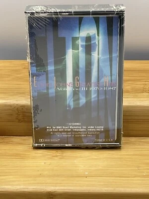 Elton John Greatest Hits Vol.3 1979-1987 Cassette tape  NEW SEALED - Image 1 of 3