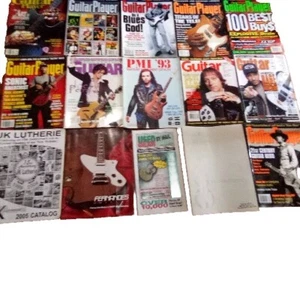 guitar magazine book Lot Of 15 80s And 2000s - Picture 1 of 1