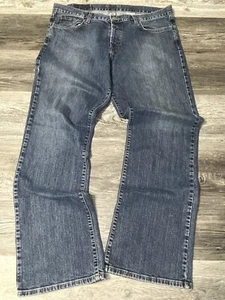 Vintage 90's Lucky Brand Dungarees Hendrix Jeans Pants Denim 38x32 - Picture 1 of 10