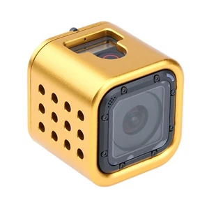 Aluminium Alloy Protective Housing Case Cover Frame for GoPro Hero 4/5 Session h - Picture 1 of 16