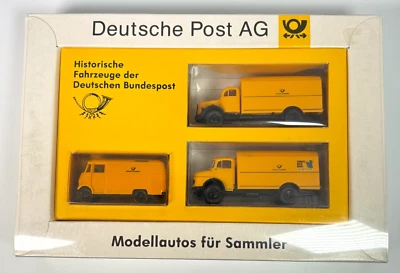 Brekina: Vehículos históricos de la Oficina Federal Alemana de Correos Serie 6 con 3x VW Foto 1 de 2