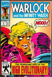 Warlock and the Infinity Watch 3 NM 9.4 Thanos Marvel 1992 - Picture 1 of 3