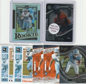 Lot of (7) 2021 Javonte Williams Rookie RC Cards w/Legacy Prizm, Elements /94++ - Picture 1 of 1