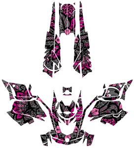 SKIDOO GEN4 REV 850 Graphic Kit Ski-Doo Sled STICKER Wrap SUMMIT RENEGADE 17-20 - Picture 1 of 3