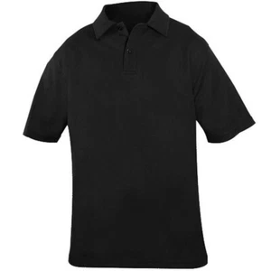 NEW 2X-LARGE REG BLAUER STREETGEAR 8131-1 BICOMPONENT S/S POLO SHIRT BLACK 2XL - Picture 1 of 1