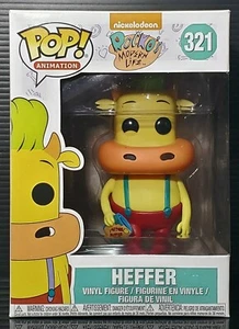 Funko Pop + Protector! Nickelodeon #321 Rocko's Modern Life - Heffer *Mint* - Picture 1 of 12