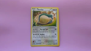 Pokemon TCG Snorlax (LP) 77/124 Fates Collide Non Holo Rare - Picture 1 of 2