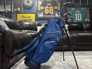 Junior Set Power Bilt Left Handed, 7i, W, Driver, Putter, With Bag, Used. - Picture 1 of 6