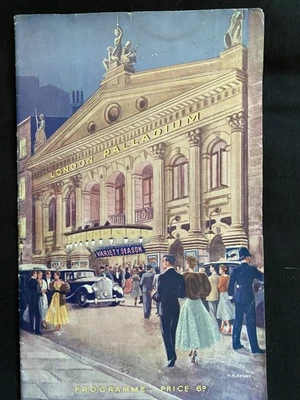 London Palladium Programme June 16th 1952 - Image 1 of 4