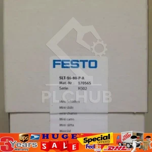 1 pieza nuevo Festo SLT-16-80-P-A mesa deslizante cilindro en caja envío gratuito - Imagen 1 de 5