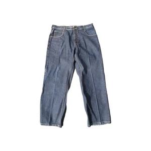 Southpole Jeans Mens 42 Blue Denim Wide Leg Baggy Skater Hip Hop Y2K - Picture 1 of 10