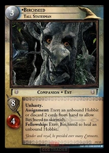 LOTR TCG 5U15 Birchseed (Tall Statesman) Battle of Helm's Deep - Picture 1 of 1