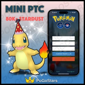 Pokémon PTC Go - Shiny Charmander Red Party Hat - 80K Stardust✨Description✨ - Picture 1 of 1