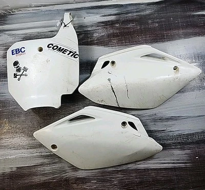 2007 - 2021 Honda CRF150R Front Number Plate & Side Cover Panels - Image 1 of 4