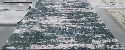 Alfombra VERDE / BEIGE 9'-0" x 12'-0" defecto, precio reducido 1172789039 BER219Y-9 Foto 1 de 4