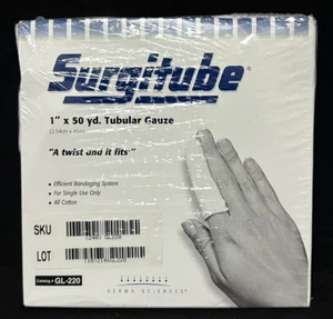 Surgitube garza tubolare 1 ̈ x 50yd (2,54 cm x 45 m) - Foto 1 di 3