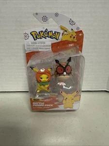 Pokemon Battle Figure Pack Pikachu e Hoothoot (Halloween, nuovo) - Foto 1 di 1