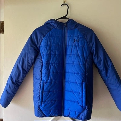 Under Armour Coat Youth Large Royal Blue - Image 1 of 4