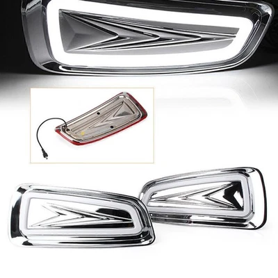 2X LED DRL Daytime Running Light Fog Lights For Ford F150 Raptor SVT 2009-2015 - Image 1 of 4