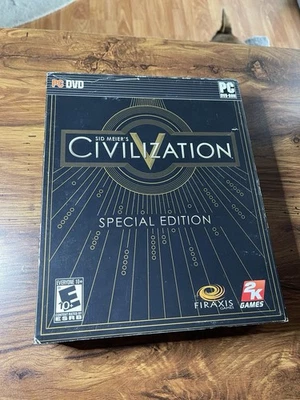 Sid Meier's Civilization V Collector's Edition (PC, 2010) new/sealed - Image 1 of 2