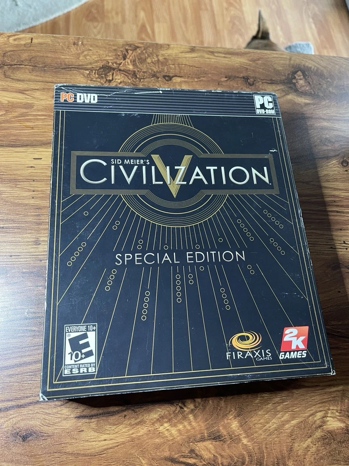 Sid Meier's Civilization V Collector's Edition (PC, 2010) new/sealed - Image 1 of 2