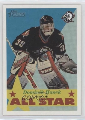 2001-02 Topps Heritage Dominik Hasek #116 HOF - Image 1 of 2