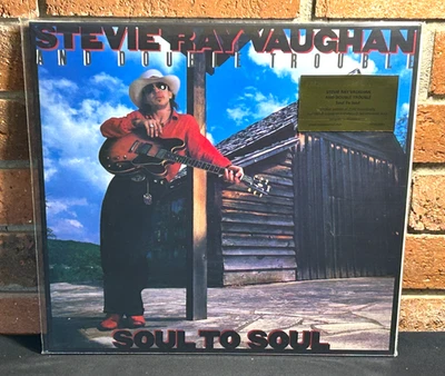 STEVIE RAY VAUGHAN - Soul to Soul-Limited 180G T RED COLORED VINYL LP #'d Jacket - Image 1 of 4