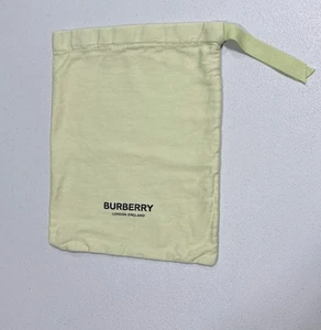 Burberry London Drawstring Dust Bag Mint Green/ Yellow Appro. 9.5”x12” Storage - Picture 1 of 7