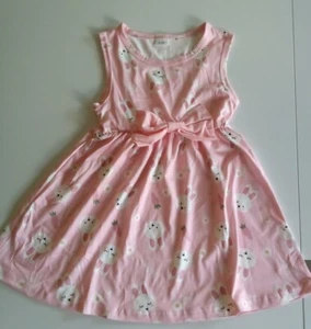 Mädchenkleid Hase Schleife Gr. 92/98 - Bild 1 von 1