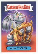 2018 Garbage Pail Kids Oh The Horror-ible #FM-2b Goat Tucker